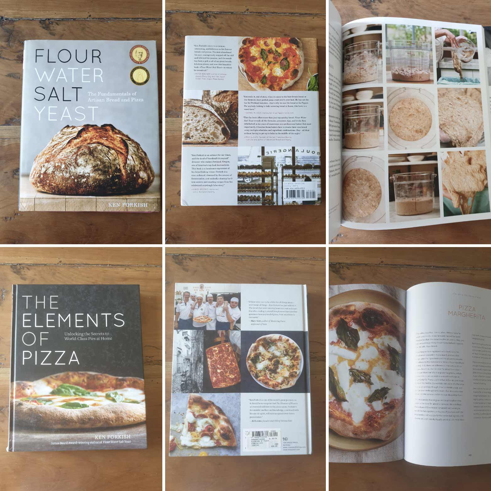 FLOUR WATER SALT YEAST e THE ELEMENT OF PIZZA Forno Condiviso